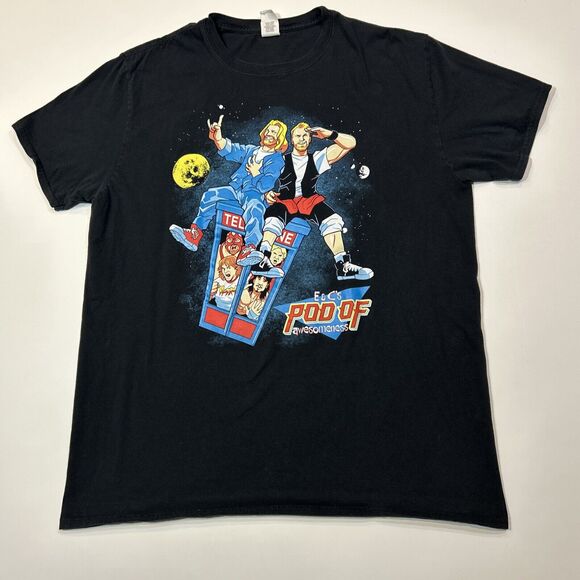 WWE Edge Christian Shirt Adult XL Extra Large E & C's Pod of Awesomeness Men - Picture 3 of 12